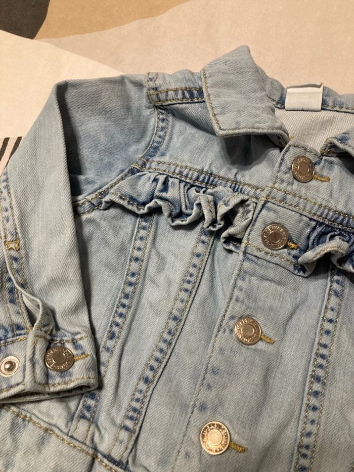 Veste en jean bébé fille - photo numéro 2