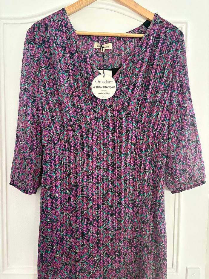 Robe longue fleurie Grain de Malice - photo numéro 5