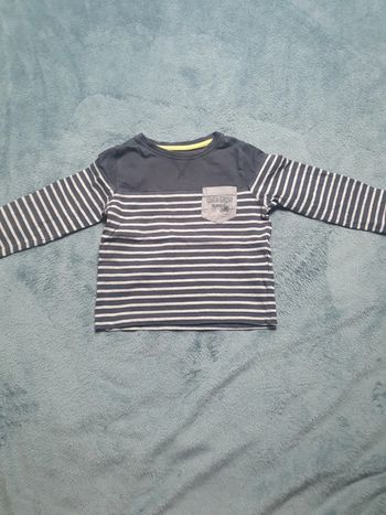 Pull rayé 5 ans garçon