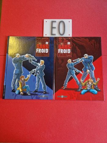 Lot de 2 bd de sang froid 1 et 2,EO