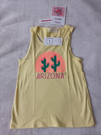 Debardeur 12 ans orchestra neuf