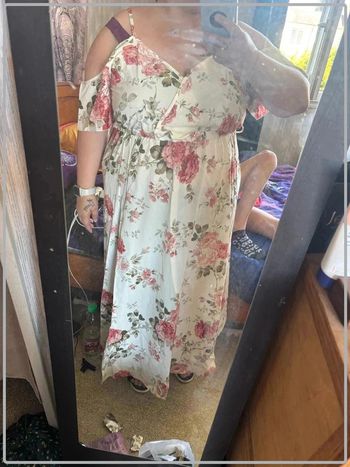 Magnifique robe longue shein taille 48