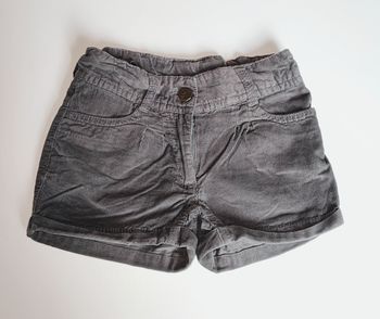 🌸 Short en velours - Gris - NKY - 4 ans 🌸