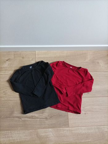 Lot de 2 tee shirt manches longues 2 4 ans