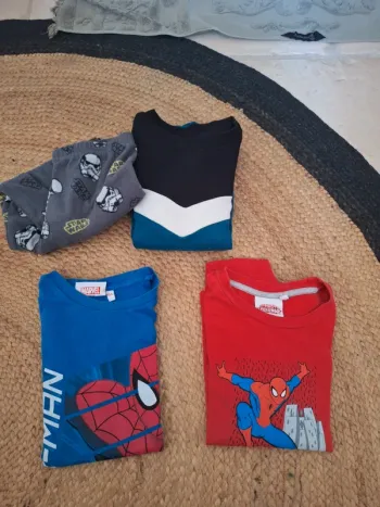 Lot enfant 6 ans spiderman