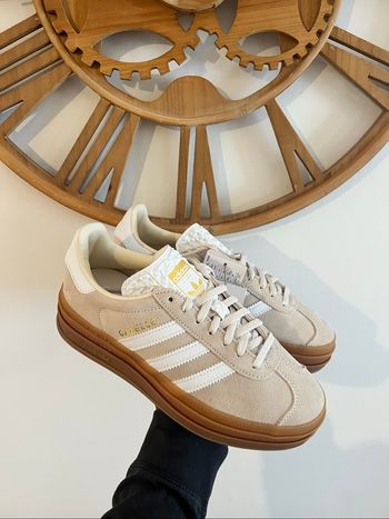 Adidas Gazelle Bold Wonder White