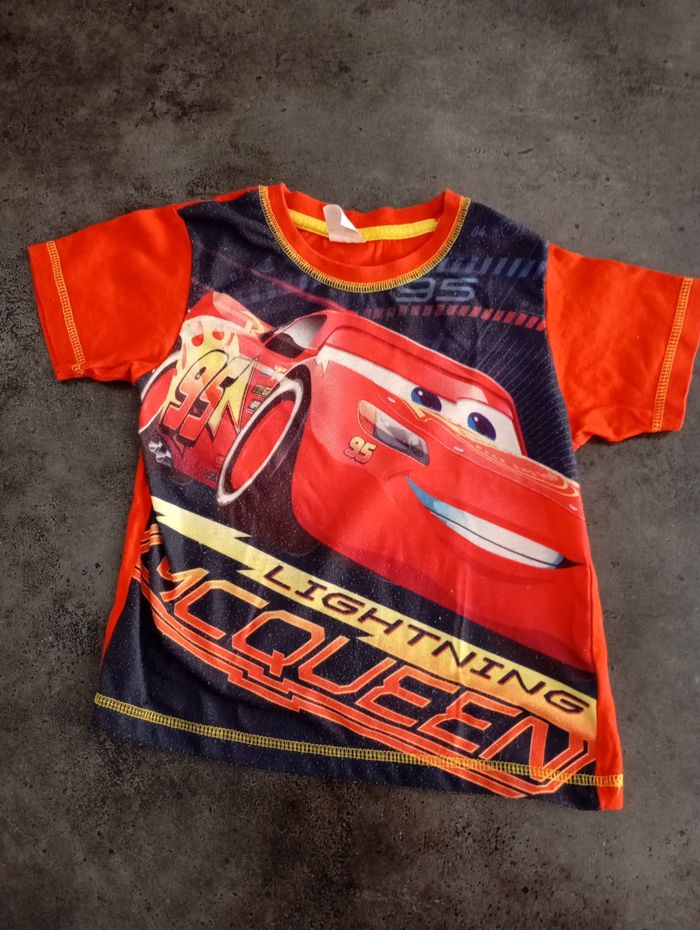 Lot de 2 t-shirts Cars 2/3 ans - photo numéro 2