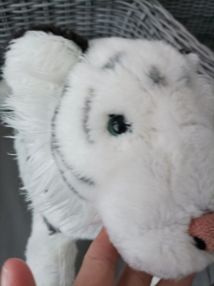 Magnifique peluche tigre blanc neuve - photo numéro 3
