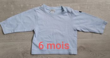 Haut manches longues - 6 mois