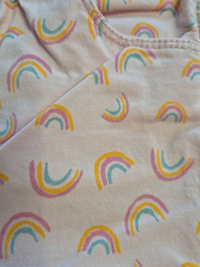 Pantalon 36mois 92cm rose arc en ciel - photo numéro 2