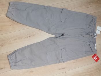 Pantalon jogger gris moyen