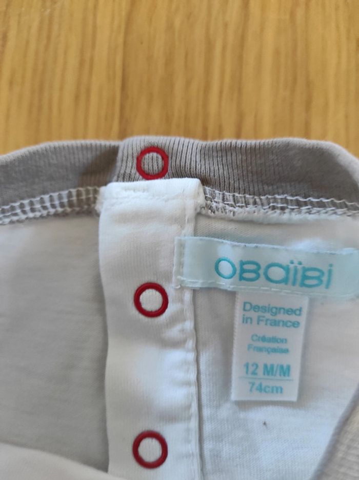 Lot de 2 tee-shirts Obaïbi - photo numéro 8