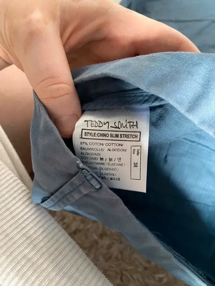 Chinos bleu🌸 - photo numéro 3