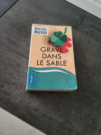 Livre gravé dans le sable