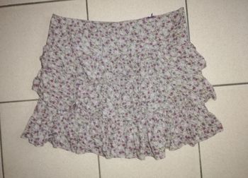 Jupe à volants Fleurie 