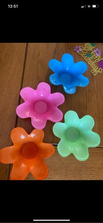 Coupelle colorée