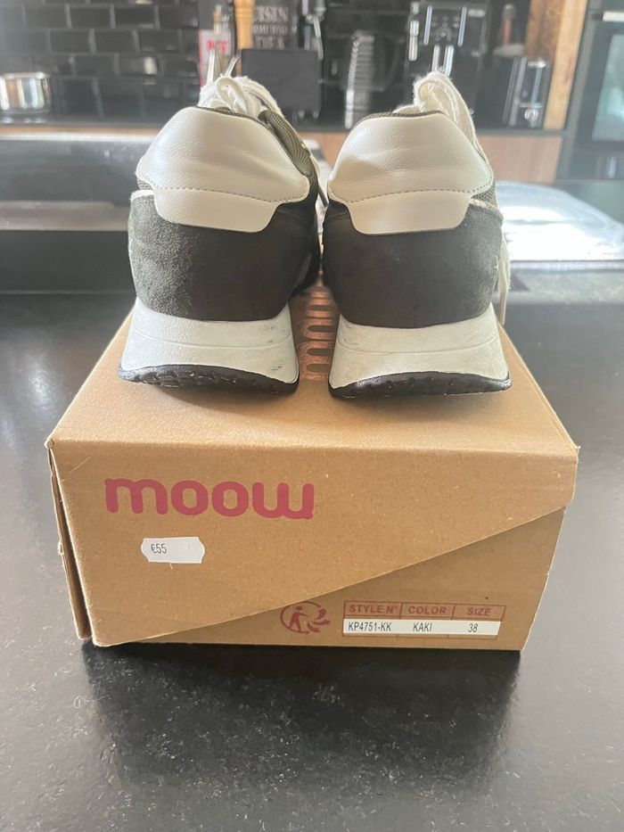 Baskets kaki  Moow - photo numéro 3