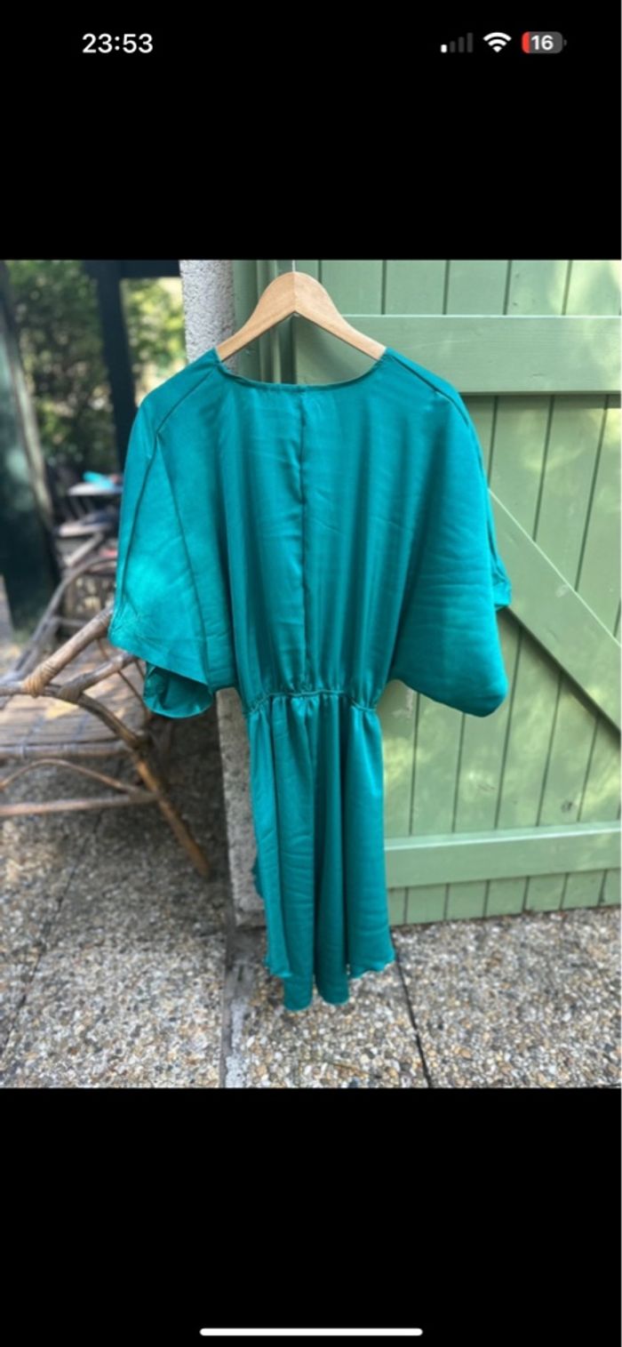 Robe de cérémonie verte XL - photo numéro 6