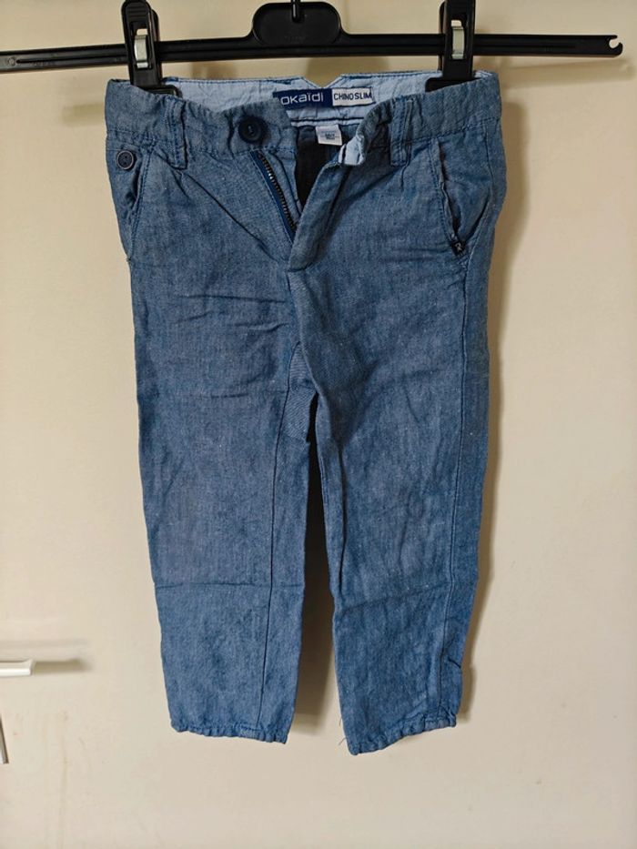 Pantalon chino "habillé"