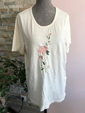 T-shirt écru vintage 44