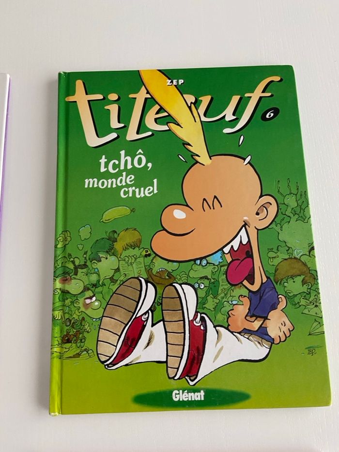 Lot de 4 BD Titeuf - Tomes 5, 6, 9 et 10 - photo numéro 2