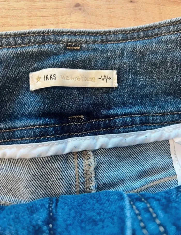Jupe en jean IKkS femme neuve - photo numéro 3