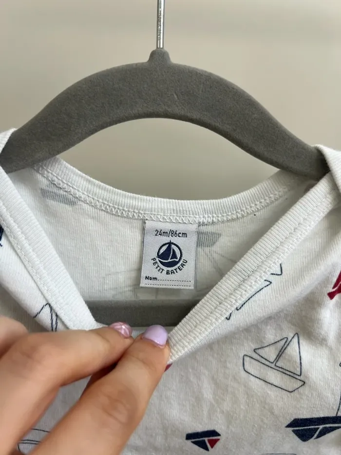 Body Petit bateau 24 mois - photo numéro 2