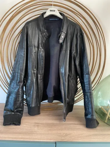 Veste en cuir Berenice TL