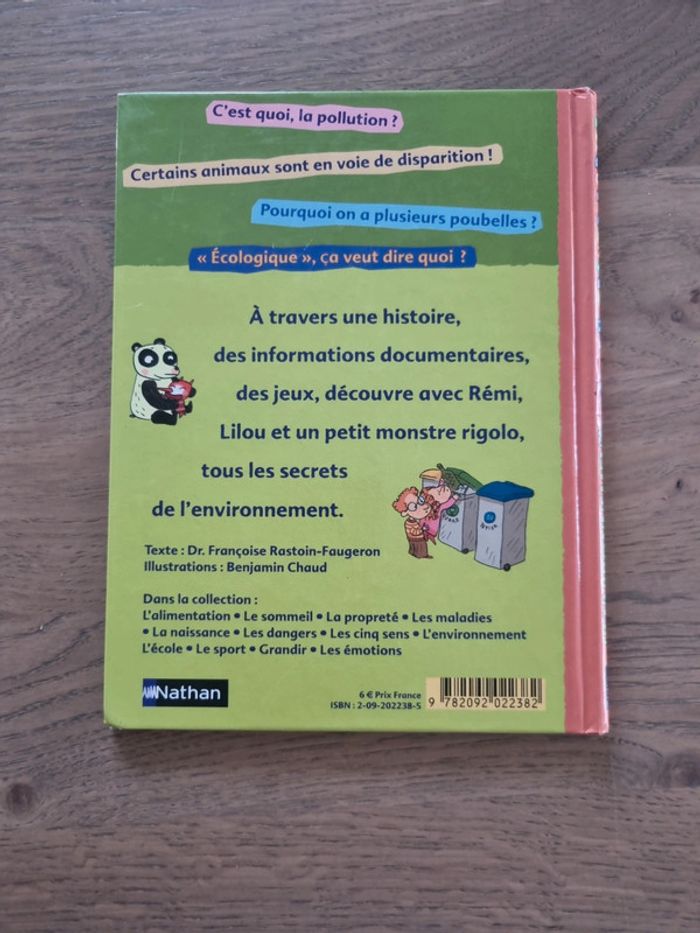 Livre sur l'environnement - photo numéro 2