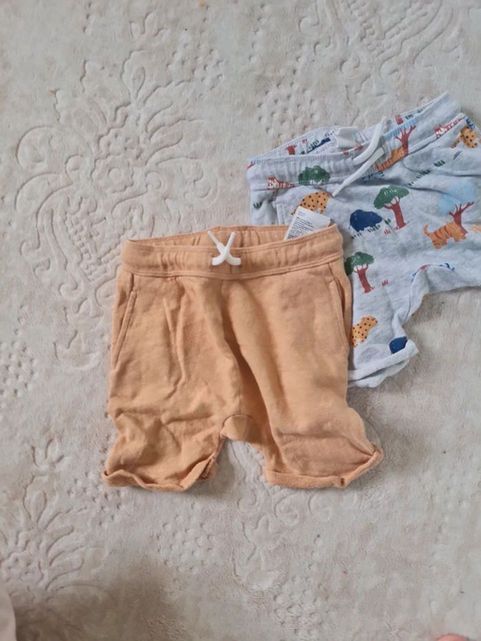 2 shorts hm 12/18 mois - photo numéro 2