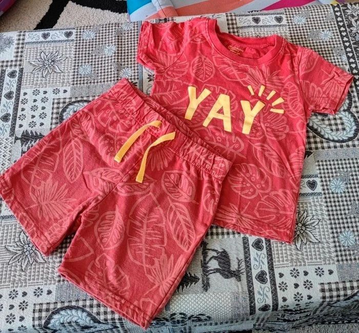 Lot de 4 ensembles 🧸 tee-shirts 🐦 et shorts 🌈 Disney 🎈et Spiderman 🌈 18 à 24 mois 🧸 - photo numéro 11