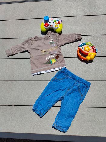 Joli ensemble garçon 3 mois