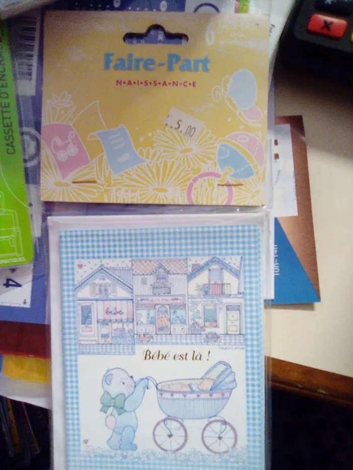 Faire part. Naissance