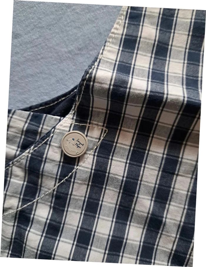 Salopette Sergent Major 6 mois à carreaux - photo numéro 7