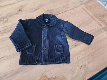 Veste chaude marine 6 mois kiabi