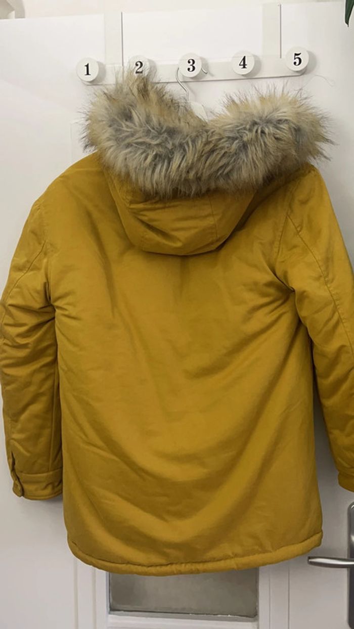 Manteau fille moutarde - photo numéro 5