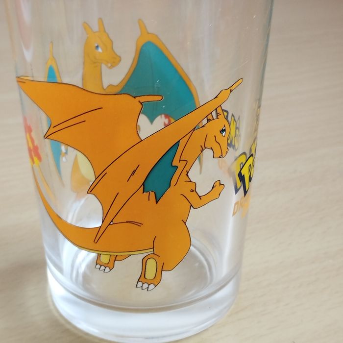 Verre à moutarde collection Pokémon Dracaufeu - photo numéro 4