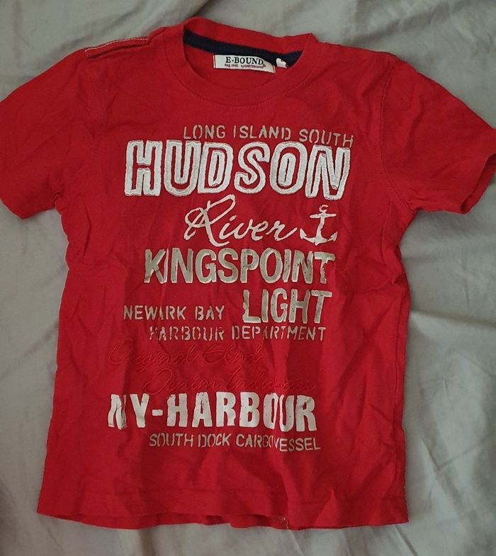 Tee-shirt rouge E-bound