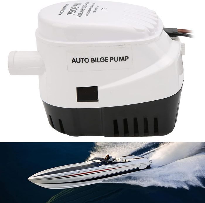 Pompe de cale automatique 24V 750GPH avec flotteur - photo numéro 2