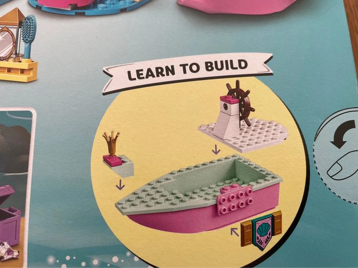 Lego Disney 43191 le bateau de fête d’Ariel Neuf - photo numéro 12