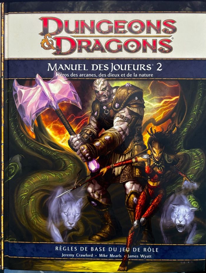Manuel des joueurs 2 Dungeons & dragons 4 eme edition