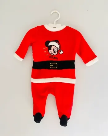 Pyjama de noël polaire Mickey mixte 3 mois - Disney