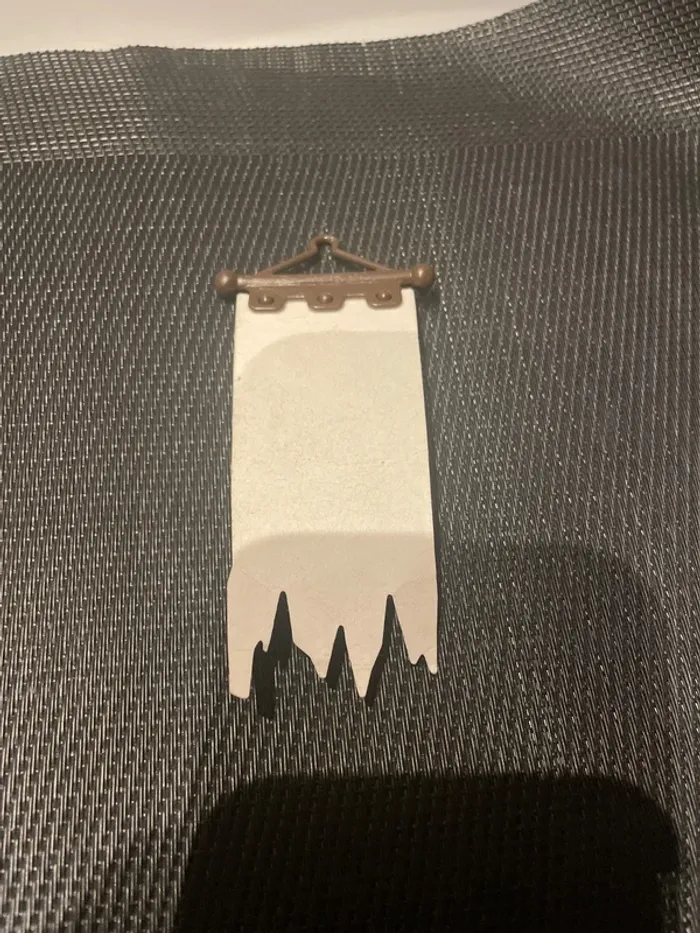 Playmobil drapeau étendard bannière chevalier du faucon rouge 4163 4866 4867 4872 château - photo numéro 3