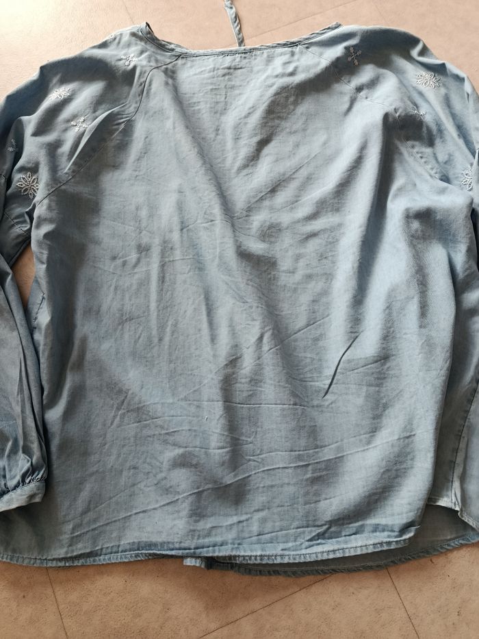 Blouse en jean - photo numéro 6