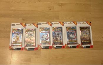 Lot 6 Blisters Pokemon Etincelles Déferlantes EV08 SSP FR