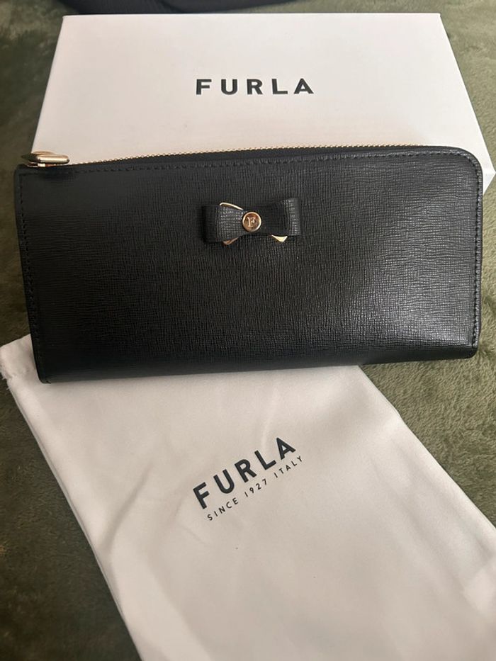 Compagnon Furla Noir Neuf - photo numéro 2