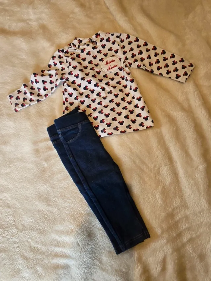 Lot vêtements bébé 9 mois fille - photo numéro 7