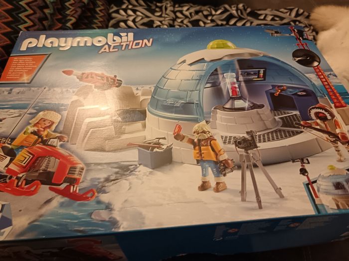 Playmobil quartier général polaire