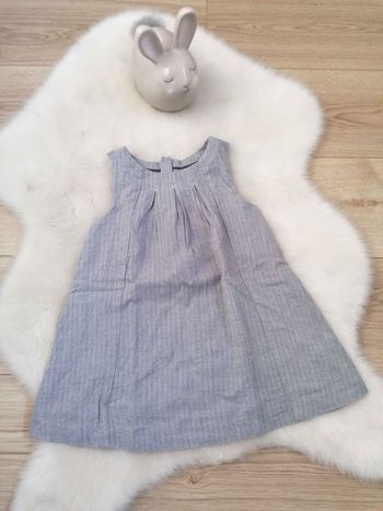 Robe grise classique 24 mois Obaïbi  #espanolitinafille24mois