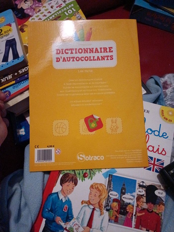 Dictionnaire d autocollants les mots - photo numéro 2